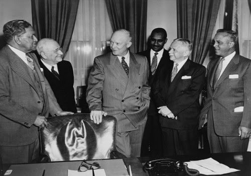 Civil Rights Act Signed into Law in Oval Office